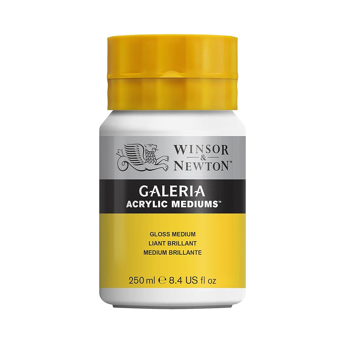 Medium Acrílico Brillante Galeria Winsor & Newton 250ml 1