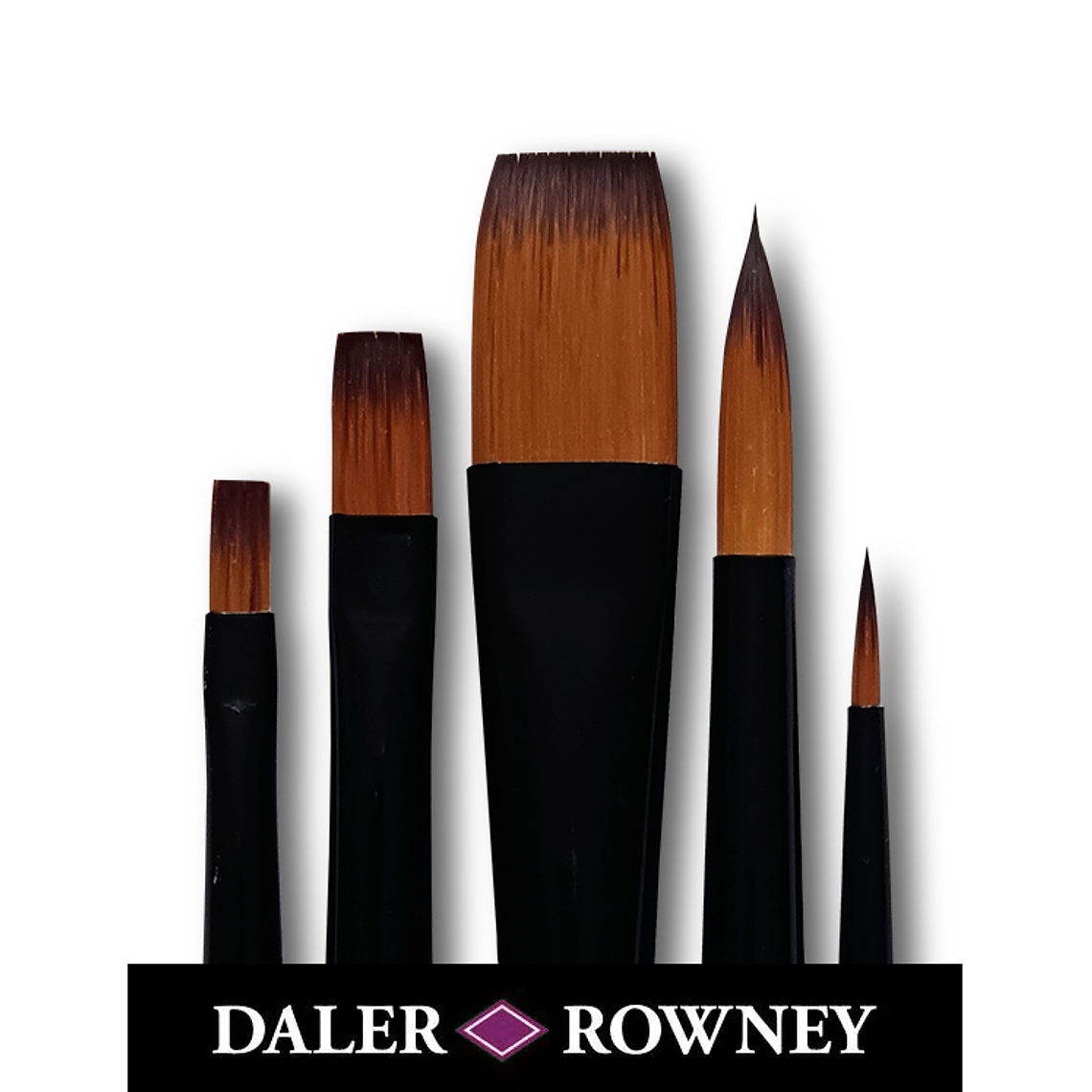 Pinceles Sintéticos Graduados Set 5 Daler Rowney 2