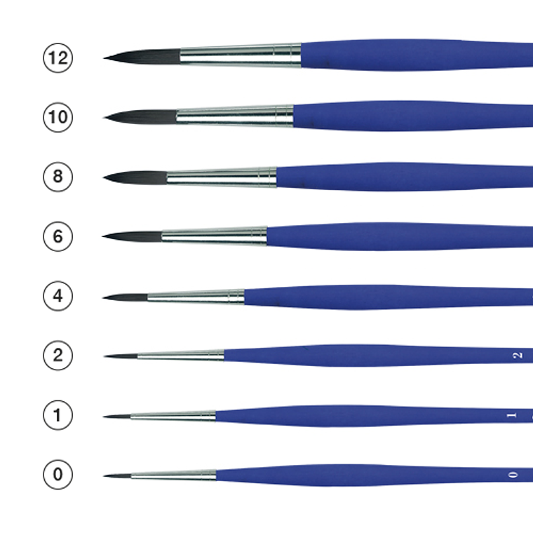 Pinceles Redondos Da Vinci Forte Acrylics, Óleo, Acrílico 1