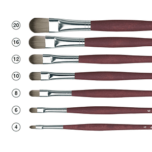 Pinceles Almendrado Da Vinci College, Técnicas Densas