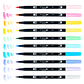 Tombow Dual Brush Pen Colores Pastel - Miniatura 2