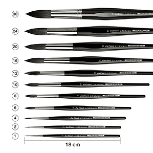 Pinceles Redondo Acuarela Da Vinci Casaneo