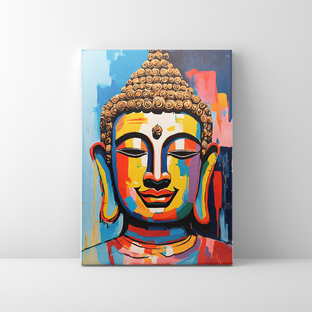 Cuadro Buda Frontal