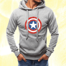 Polerón Capitán America Logo