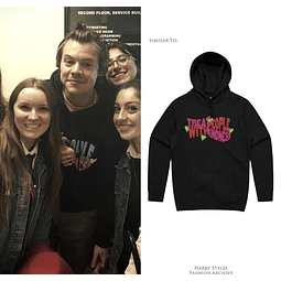 Polerón Negro TPWK Rosa/Verde Colección Lo Usó Harry Styles - Part18