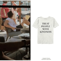 Polera blanca TPWK Colección Lo Usó Harry Styles - Part20