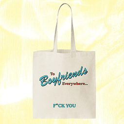 Totebag inspirado en “Boyfriends” / Harry Styles