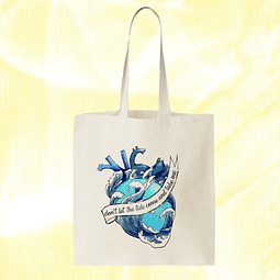 Totebag heart “dont let…” - Niall Horan