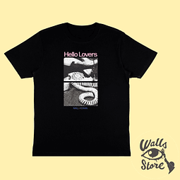 Polera negra Niall Horan - merch “Hello Lovers”