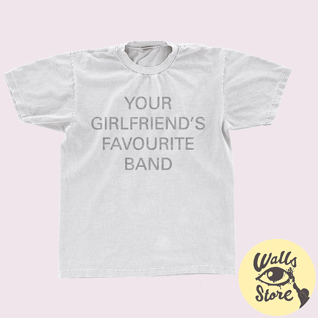 Polera blanca THE 1975 (your girlfriend’s favourite band)