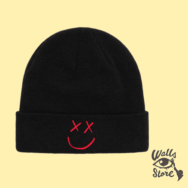 Gorro Louis Tomlinson (Smiley face roja)