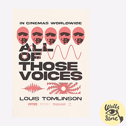 Poster All of those voices - Louis Tomlinson 