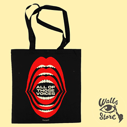 Totebag negro Louis Tomlinson - “All of those voices”