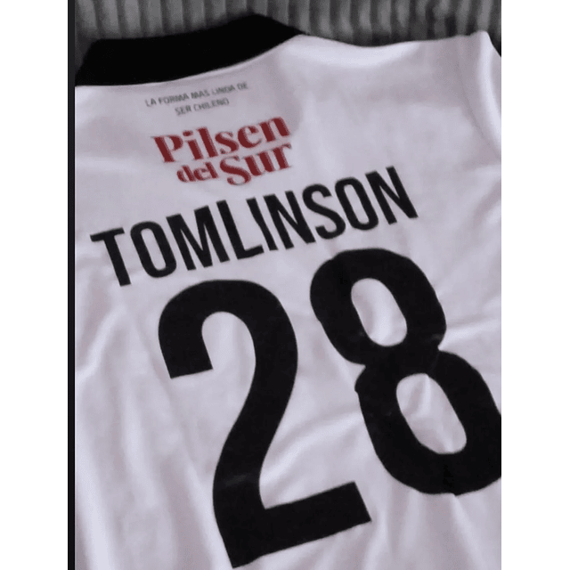 Polera equipo fútbol Tomlinson 28 (Colo colo / U de Chile / Católica)