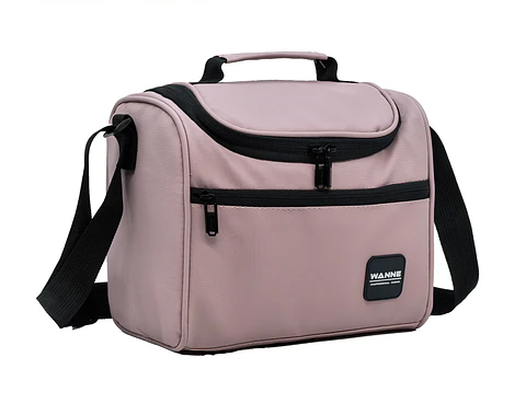 Lancheira Térmica Lisa – Cor de Rosa