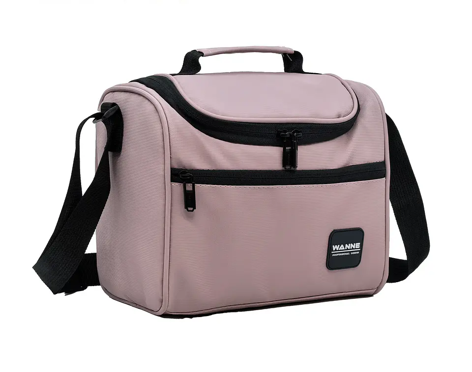 Lancheira Térmica Lisa – Cor de Rosa 1