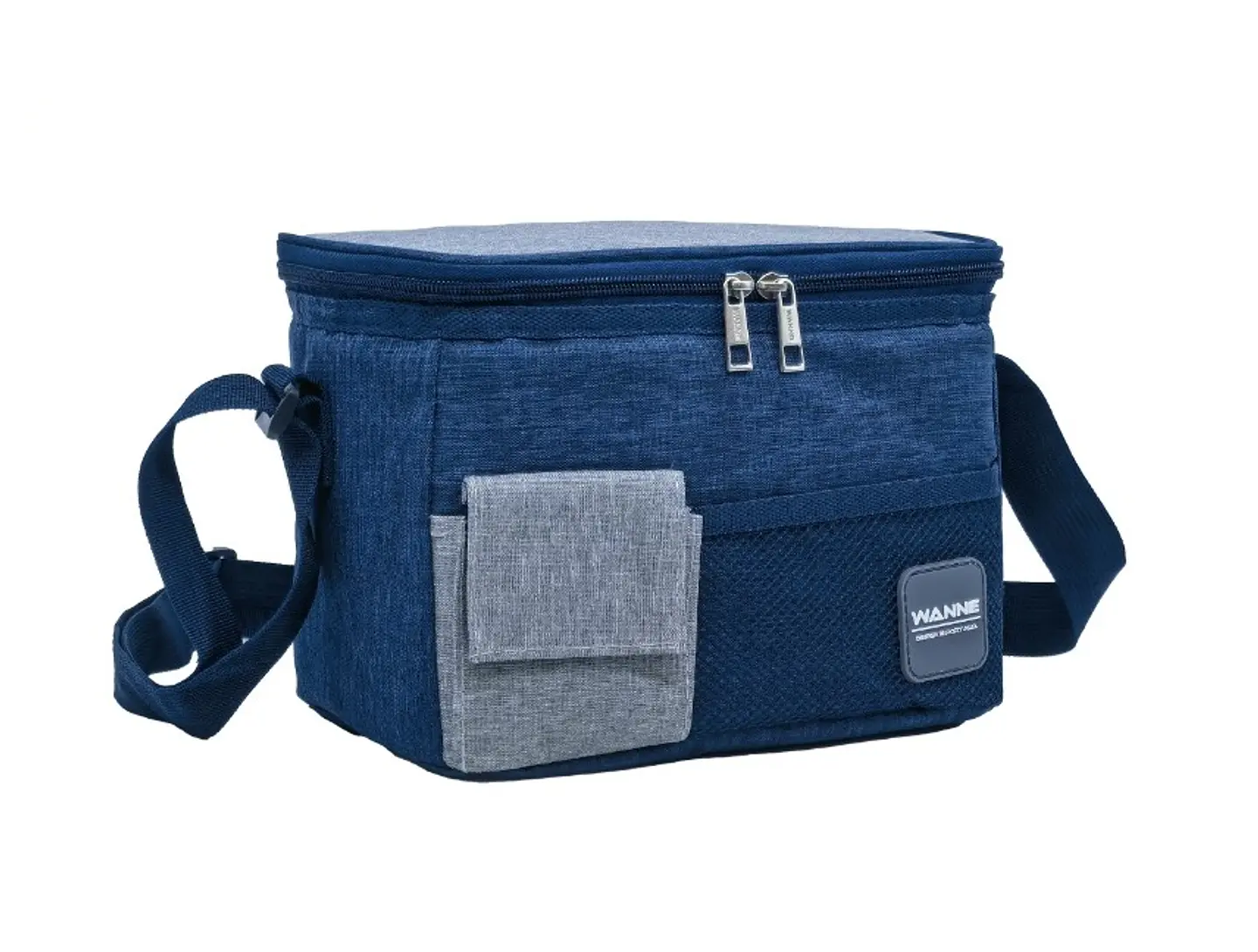 Lancheira Térmica com Alça de Ombro – Azul 1