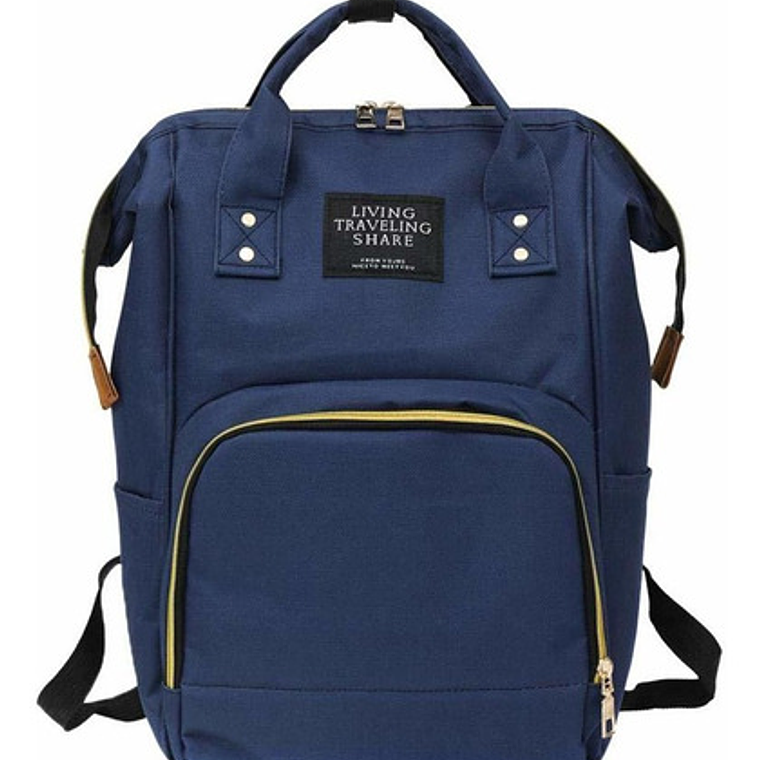 Mochila Multiusos Pañalera Azul Oscuro 1