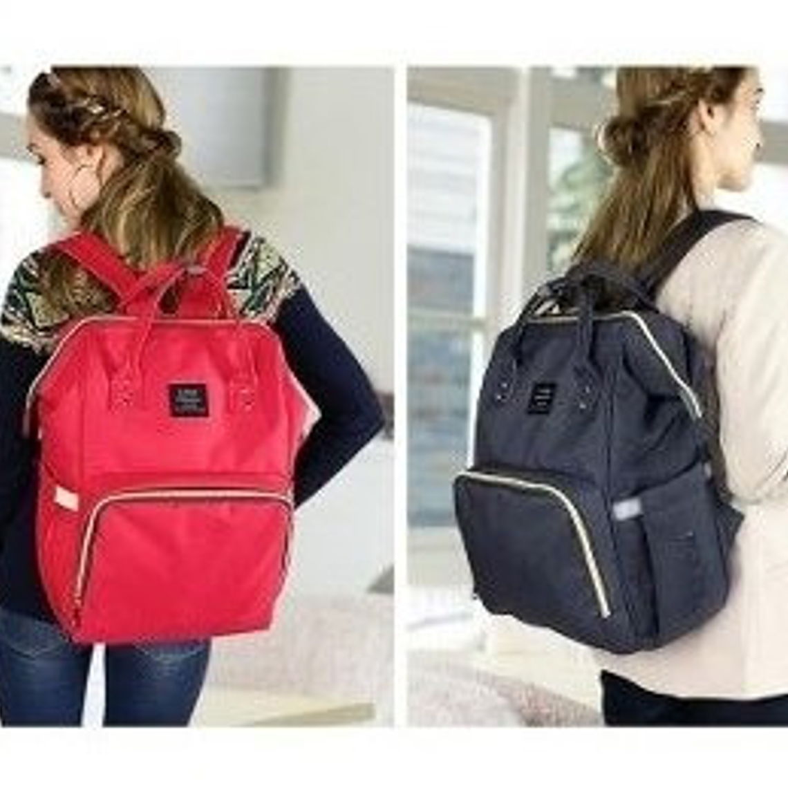 Mochila Multiusos Pañalera Azul Oscuro 2