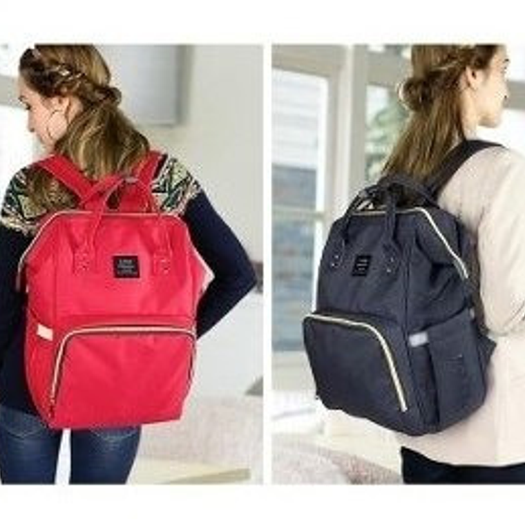 Mochila Multiusos Pañalera Azul Oscuro 2