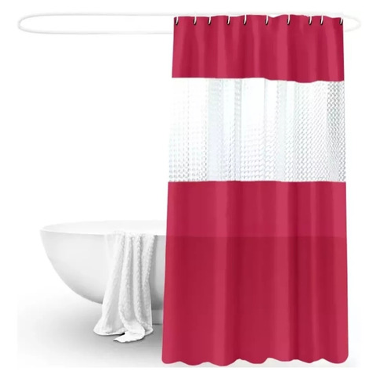 Cortina Baño Ducha 180x200 Waoscl 1