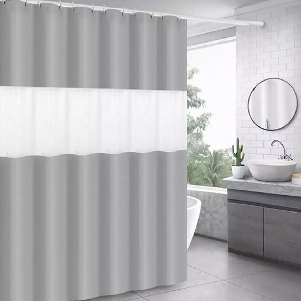 Cortina Baño Ducha 180x200 Waoscl 19