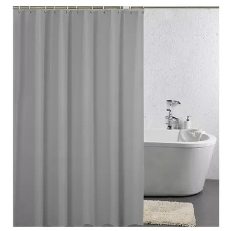 Cortina Ducha Baño 180x180 Elegante / Waos 2