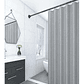 Cortina Ducha Baño 180x180 Elegante / Waos - Miniatura 3