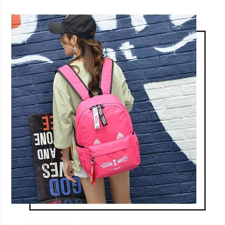 Mochila Moow Fucsia 5