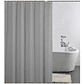 Cortina Ducha Baño 180x200 Elegante Gris / Waos - Miniatura 1