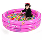 Piscina Redonda Inflable Niños Anillos Colores  - Miniatura 9