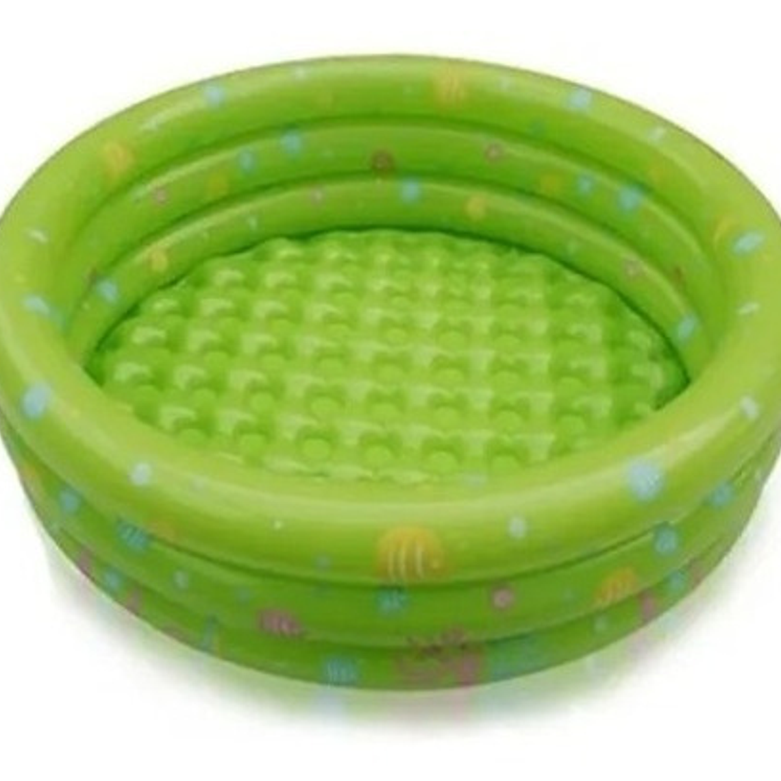 Piscina Redonda Inflable Niños Anillos Colores  12