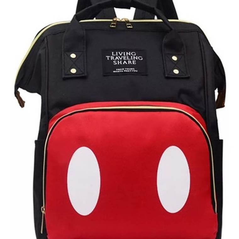 Bolso Mochila Multiusos Negro 25