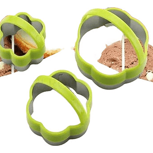 Set 6 Piezas Molde Cortador Galletas Pasta/waoscl