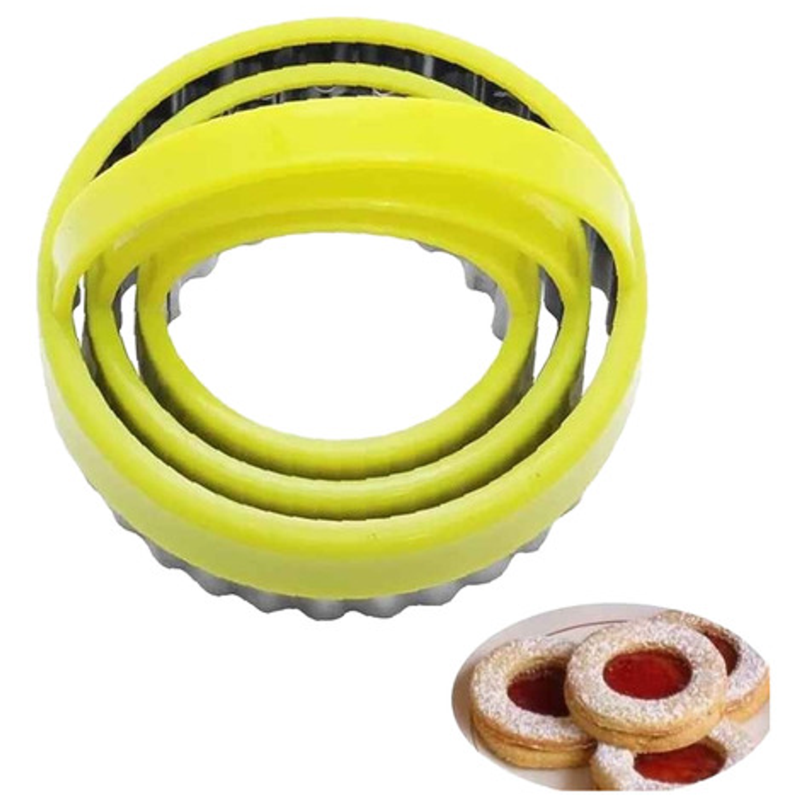 Set 6 Piezas Molde Cortador Galletas Pasta/waoscl 3