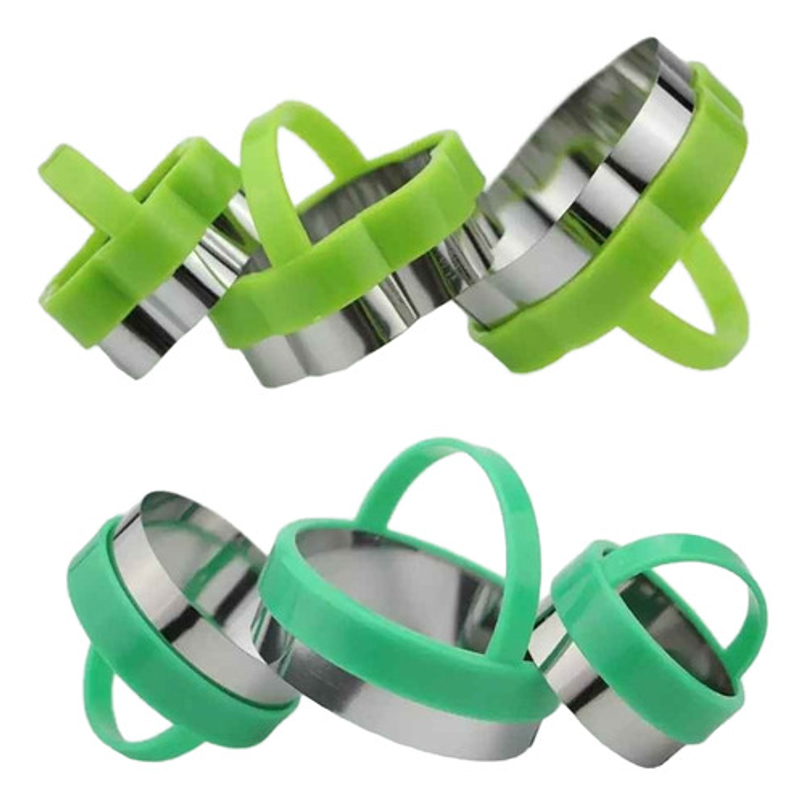 Set 6 Piezas Molde Cortador Galletas Pasta/waoscl 6