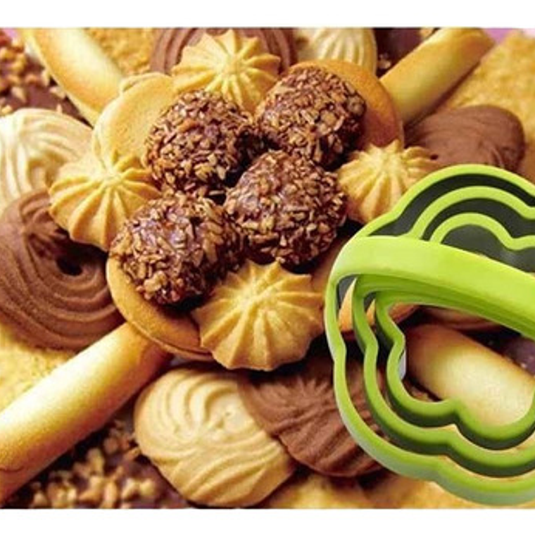 Set 6 Piezas Molde Cortador Galletas Pasta/waoscl 7