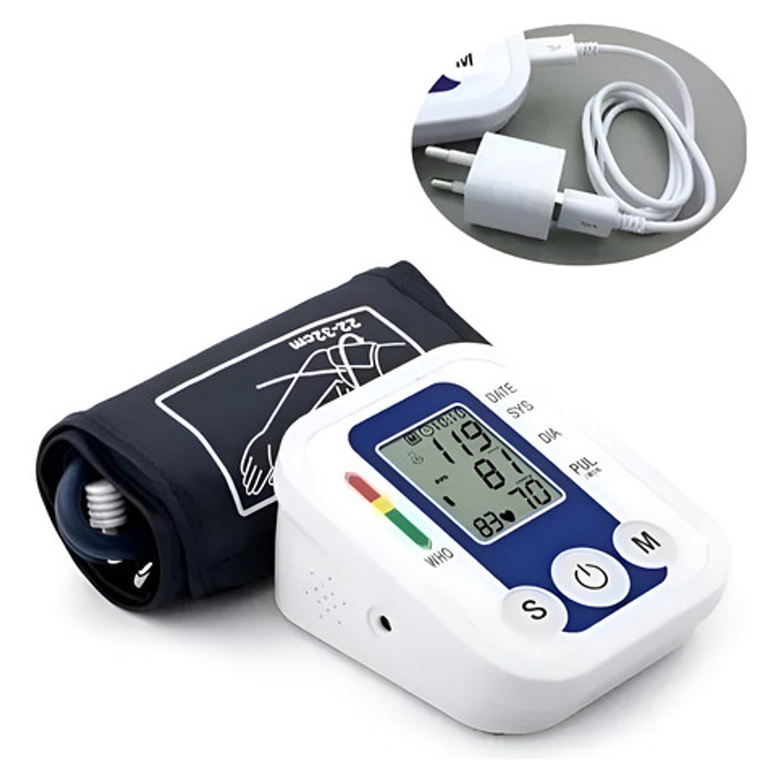 Toma Presión Digital Brazo Tensiometro / Waos 1