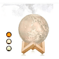 Humidificador Purificador Aire Lampara Luna 3d / Waos  - Miniatura 2