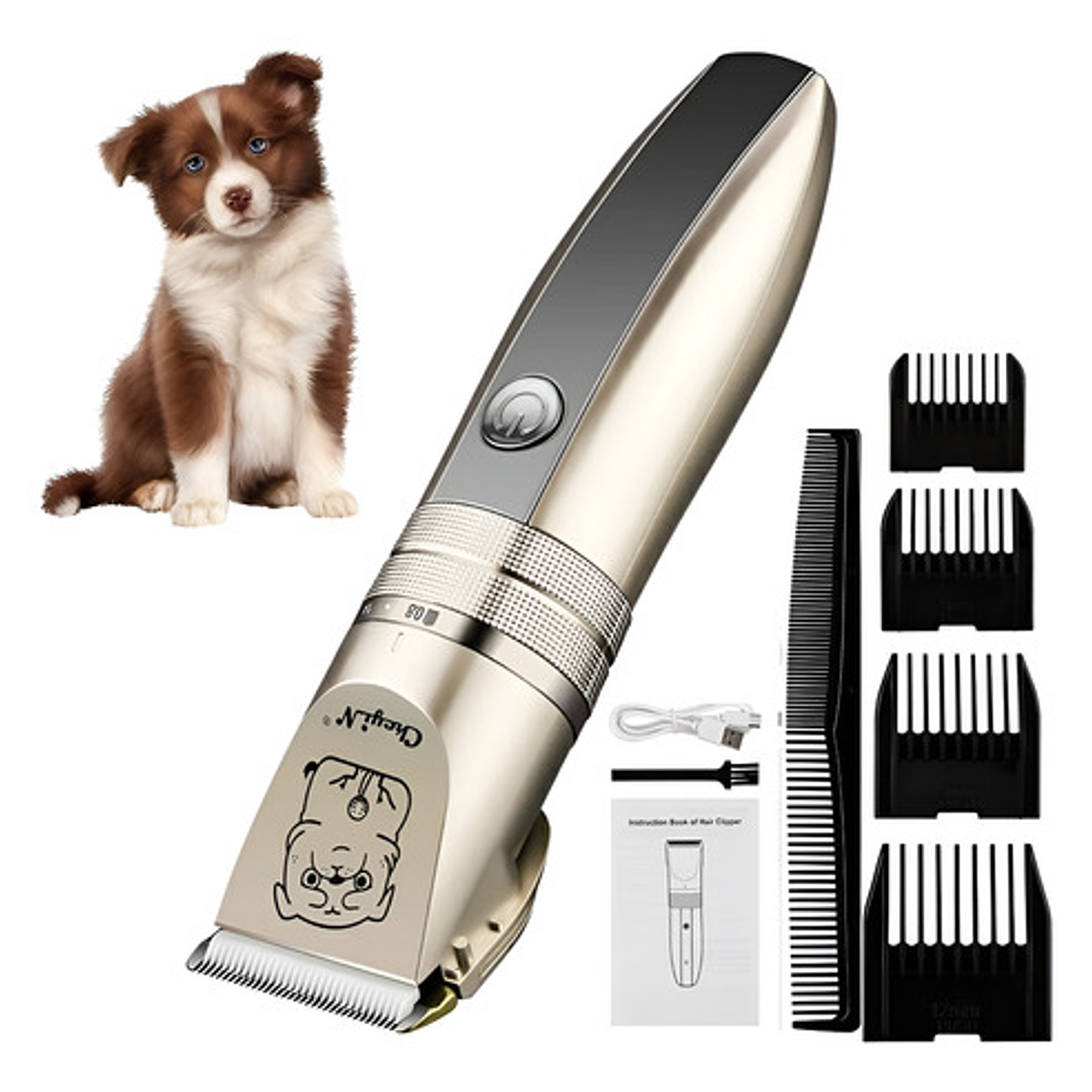 Máquina Inalámbrica Cortadora Pelo Mascotas Perros/ Waos 1