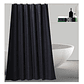 Cortina Plástica Baño Negra 180x180/waoscl - Miniatura 2