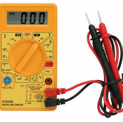 Multimetro Digital Ac/dc Voltímetro Amperímetro/ Waos