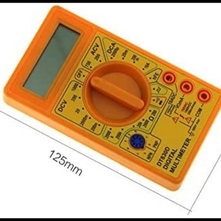 Multimetro Digital Ac/dc Voltímetro Amperímetro/ Waos 3
