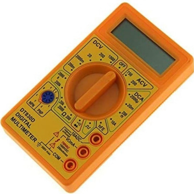 Multimetro Digital Ac/dc Voltímetro Amperímetro/ Waos 5