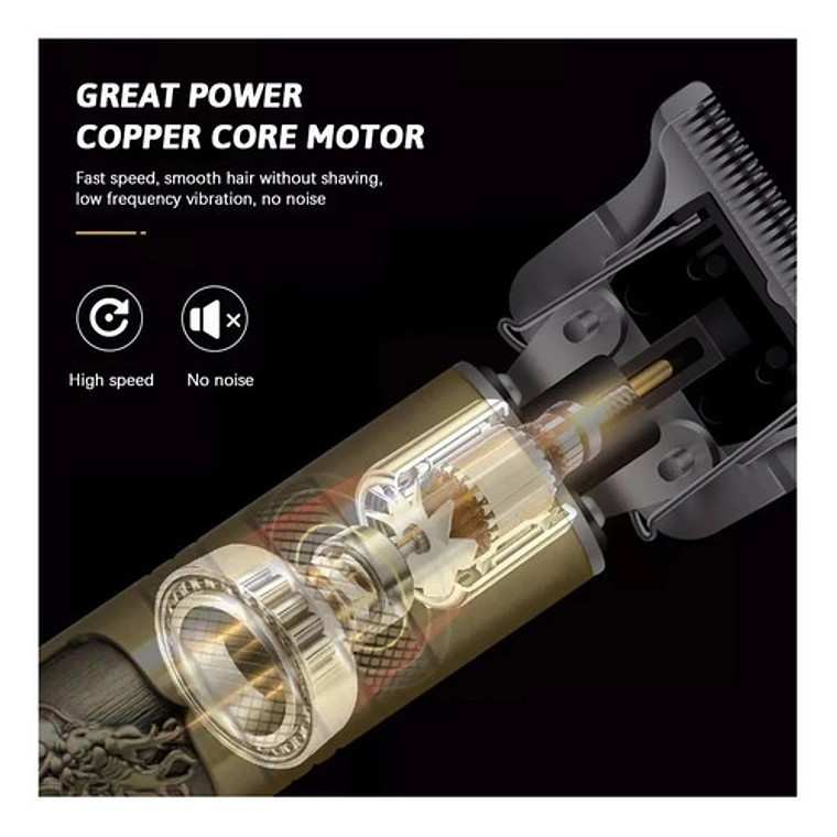 Máquina Cortar Cabello Barba Inalambrica Recargable / Waos 2