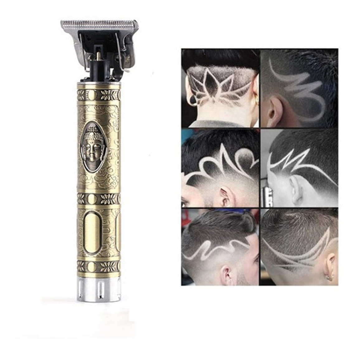 Máquina Cortar Cabello Barba Inalambrica Recargable / Waos 4