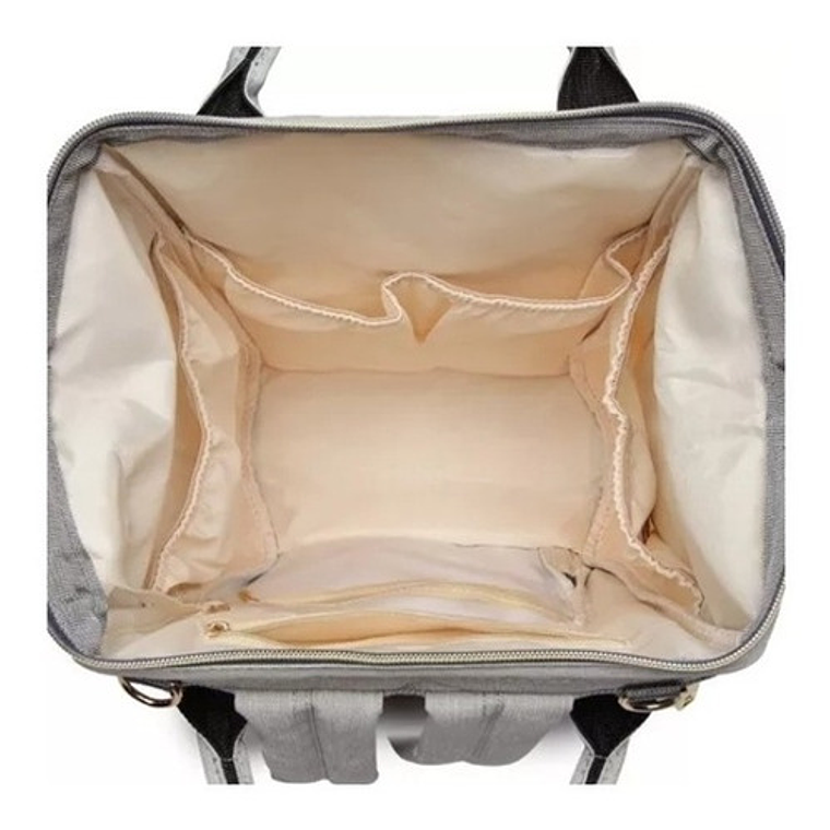 Bolso Mochila Multiusos Pañalera Rosa 3