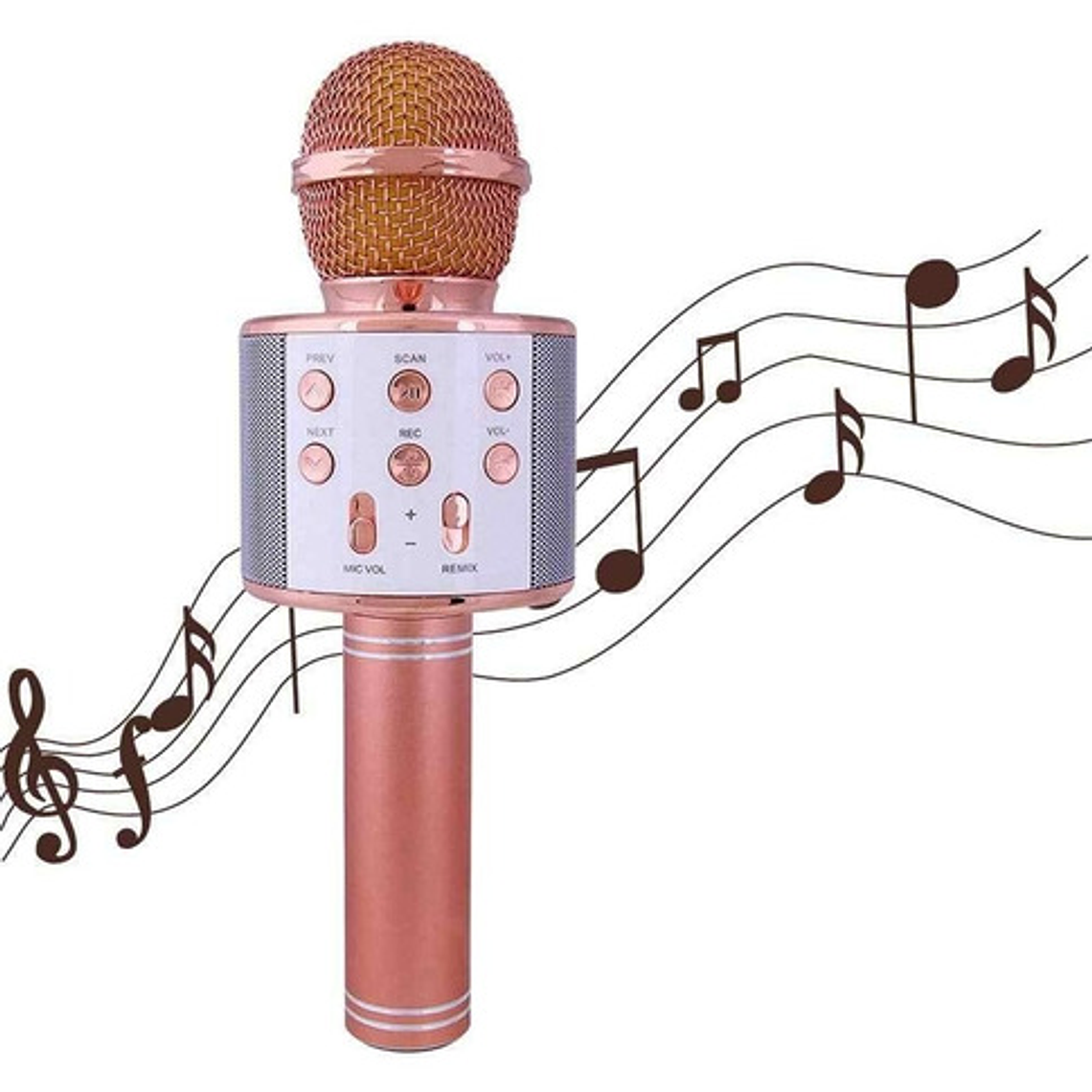 Microfono Parlante Karaoke Inalambrico Bluetooth  3