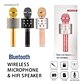 Microfono Parlante Karaoke Inalambrico Bluetooth  - Miniatura 4