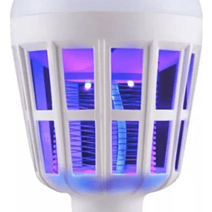 Ampolleta 2 E 1  Led Mata Moscas Mosquitos Bajo Consumo
